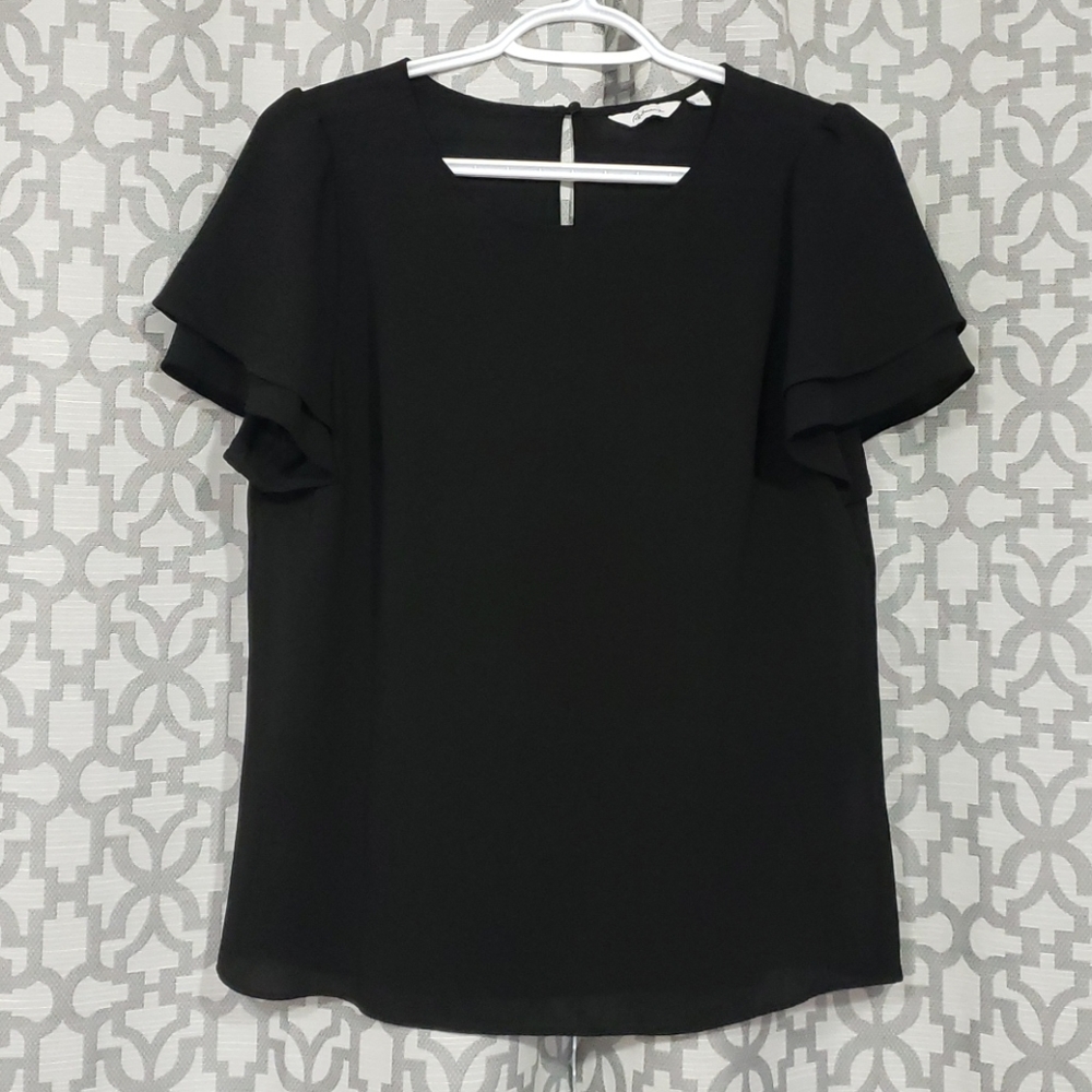 Reitmans Flutter Sleeve Top